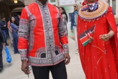 Robert Wasike (left) serves as minister and head of chancery for the Kenyan Embassy in Washington D.C. Shown here, Wasike, with Ummi Bashir, who serves the Republic of Kenya as principal secretary for the country’s State Department for Culture, The Arts and Heritage in the Ministry of Gender, Culture and Children Services. (AFRO Photo / Patricia McDougall