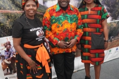 Shown here, Demetria N. Lubinga (left), deputy chief of mission, with Ambassador of the Republic of Zambia, His Excellency Chibamba Kanyama (center) and Angela Chikumbi Chimpinde, first secretary of tourism for the Republic of Zambia. (AFRO Photo / Patricia McDougall)