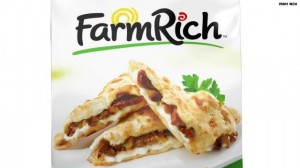 Rich Products Corp. of Buffalo, New York, recalled about 196,222 pounds of its Farm Rich brand frozen chicken quesadillas and several other frozen mini meals and snack items.