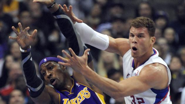 Could Blake Griffin and Dwight Howard be swapping uniforms soon (UPI/Lori Shepler)