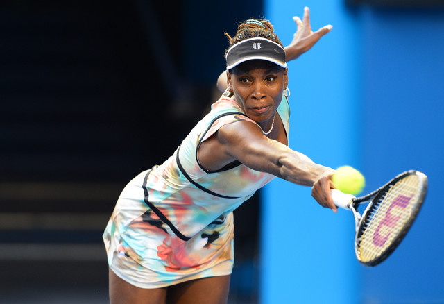 Tennis player Venus Williams, who has won a total of seven Grand Slam singles titles, lost in the first round of the French Open last month. (Courtesy of William West/AFP via Getty Images)