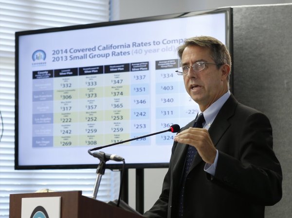 Peter Lee, executive director of California's new health insurance exchange, said a federal delay on large employer rules won't interfere with the state's marketplace for individuals. (Rich Pedroncelli / Associated Press)