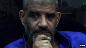Abdullah al-Senussi is in jail awaiting trial for crimes committed in the Gaddafi era