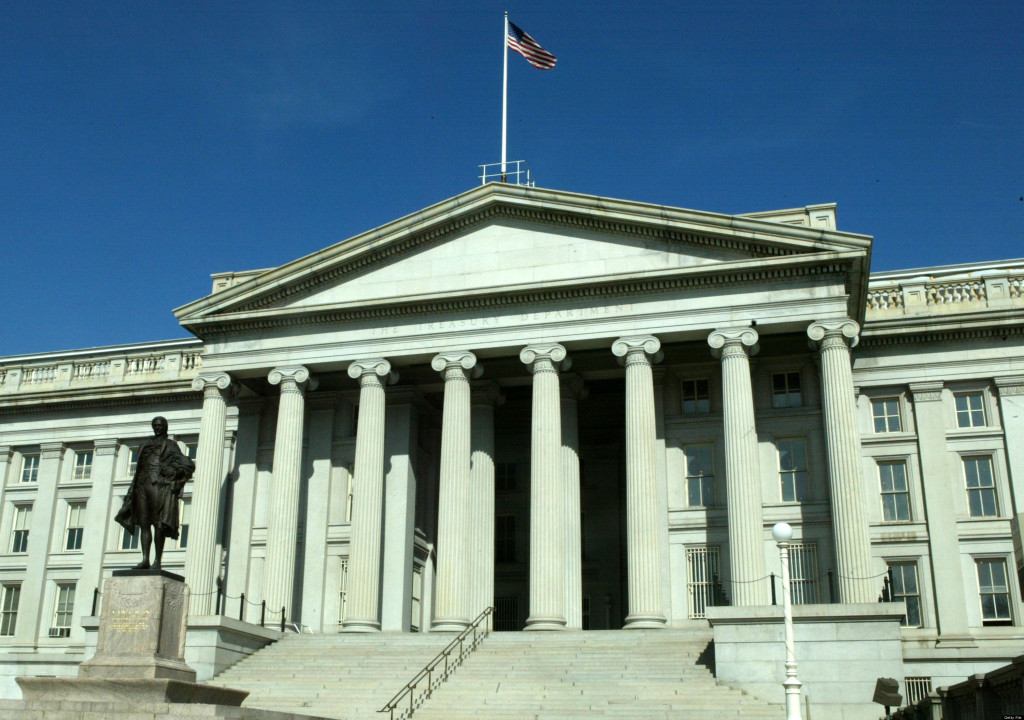 US Treasury Building