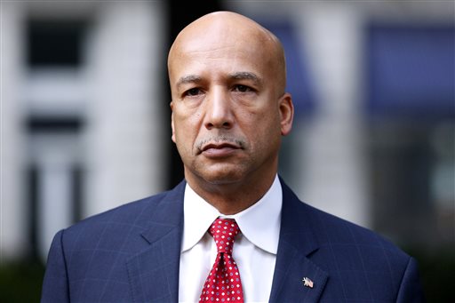 In this Jan. 27, 2014, file photo, former New Orleans Mayor Ray Nagin arrives at the Hale Boggs Federal Building in New Orleans. (AP Photo/Jonathan Bachman, File)