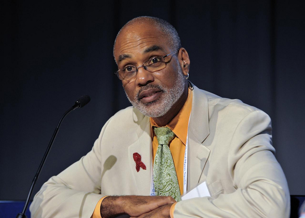 Phill Wilson says no one cares about HIV-infected Blacks more than other Blacks (NNPA Photo by Freddie Allen)