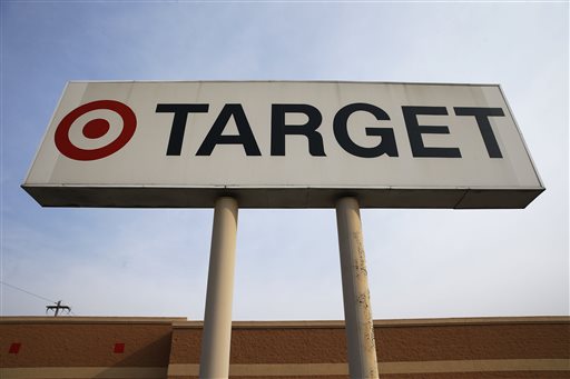 In this Tuesday, March 25, 2014 photo, a sign outside a Target store in Philadelphia is shown. Target said Monday, May 5, 2014, that Chairman, President and CEO Gregg Steinhafel is out, nearly five months after the retailer disclosed a massive data breach that hurt its reputation. The nations third-largest retailer says Steinhafel has agreed to step down as the companys chairman, president and CEO, effective immediately. He also has resigned from its board of directors. (AP Photo/Matt Rourke)