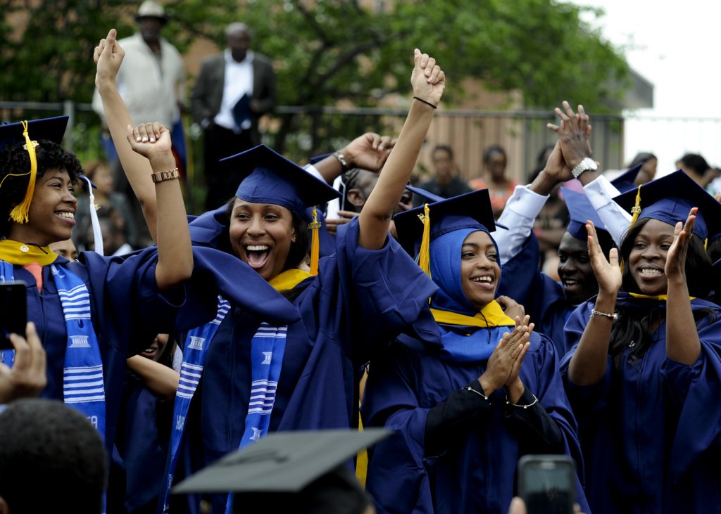 Howard University students graduate but face uncertain future (Freddie Allen/NNPA Photo)