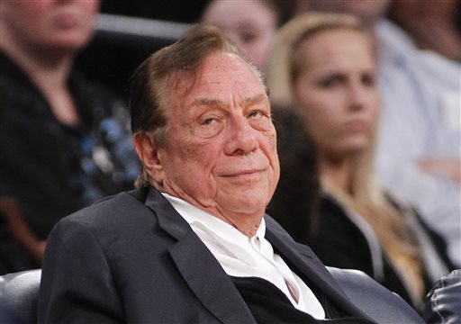 In this Dec. 19, 2011 file photo, Los Angeles Clippers owner Donald Sterling watches the Clippers play the Los Angeles Lakers during an NBA preseason basketball game in Los Angeles. Los Angeles Clippers owner Donald Sterling responded to the NBA's attempt to oust him on Tuesday, May 27, 2014, arguing that there is no basis for stripping him of his team because his racist statements were illegally recorded "during an inflamed lovers' quarrel in which he was clearly distraught."  (AP Photo/Danny Moloshok, File)