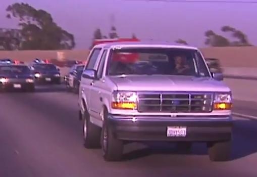 Three anonymous men who purchased OJ Simpson's white Ford Bronco are reportedly renting it out for special events. (Photo: YouTube/CBS Evening News) 