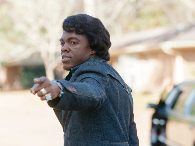 Chadwick Boseman stars as James Brown in “Get On Up.” (Courtesy Photo)