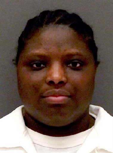 This undated handout photo provided by the Texas Department of Criminal Justice shows Lisa Ann Coleman. On Wednesday, Sept. 17, 2014, Coleman is set for execution for the 9-year-old  Davontae Williams' starvation death 10 years ago. (AP Photo/Texas Department of Criminal Justice)