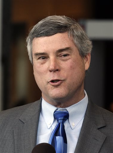 FILE - In this Feb. 10, 2011, file photo, St. Louis County Prosecuting Attorney Bob McCulloch speaks in St. Louis. Not much is normal about the Missouri grand jury responsible for deciding whether to charge a suburban St. Louis police officer for fatally shooting Michael Brown. Ferguson Police Officer Darren Wilson, who is white, shot the black unarmed 18-year-old shortly after noon on Aug. 9 in the center of a street, after some sort of scuffle occurred between them.  McCulloch hasn't publicly suggested any particular charge against Wilson. (AP Photo/Tom Gannam, File)
