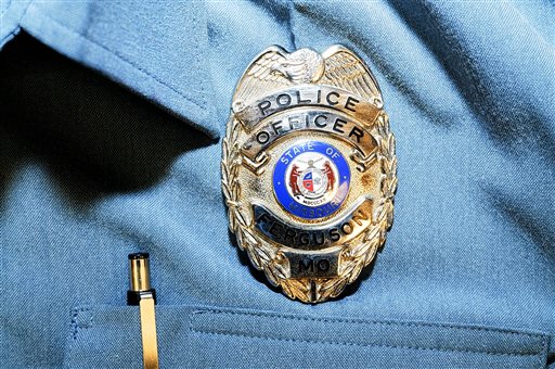 This undated photo released by the St. Louis County Prosecuting Attorney's office on Monday, Nov. 24, 2014, shows the uniform worn by Ferguson police officer Darren Wilson when he shot Michael Brown in Ferguson, Mo., on Aug. 9. The image was released as part of the evidence presented to the grand jury that declined to indict Wilson in the fatal shooting. (AP Photo/St. Louis County Prosecuting Attorney's Office)