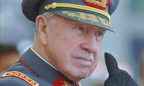 Augusto Pinochet in 1997 in Santiago, Chile (Santiago Llanquin/AP Photo)
