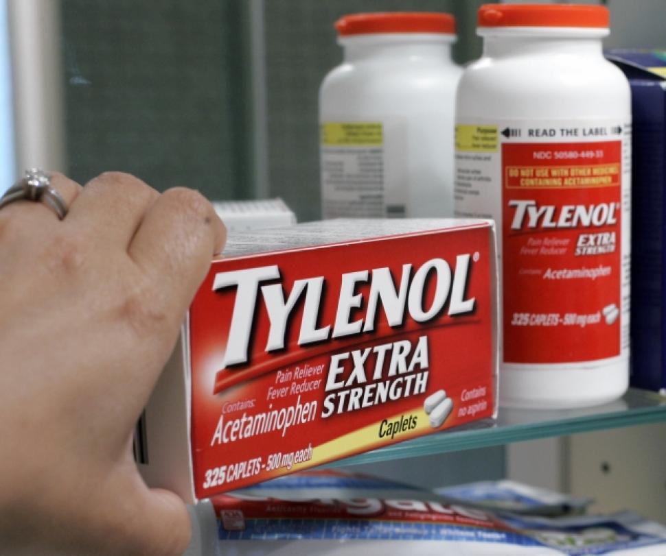 Johnson & Johnson says the warning will appear on the cap of new bottles of Extra Strength Tylenol sold in the U.S. starting in October and on most other Tylenol bottles in coming months. The warning will make it explicitly clear that the over-the-counter drug contains acetaminophen, a pain-relieving ingredient that's the nation's leading cause of sudden liver failure. (Paul Sakuma/AP)