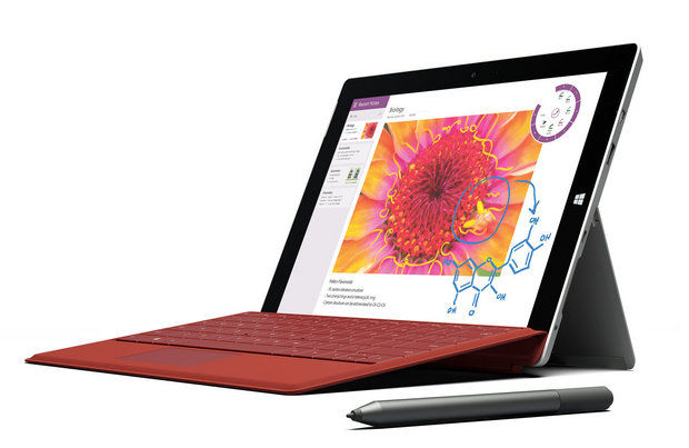 This product image provided by Microsoft shows the company's new Surface 3 tablet. Microsoft is making the cheaper version of its Surface Pro 3 tablet computer in an effort to reach more people. (AP Photo/Microsoft)