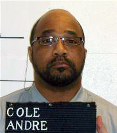 In the Feb. 10, 2014 photo provided by the Missouri Department of Corrections is Andre Cole. Cole, 52, is scheduled to die for killing a man in 1998 in a fit of anger over having to pay child support. (Missouri Department of Corrections via AP)