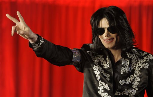 In this March 5, 2009 file photo, US singer Michael Jackson speaks at a press conference at the London O2 Arena. A Los Angeles judge ruled on Tuesday, May 26, 2015, that choreographer Wade Robson waited too long to file a claim alleging that Jackson abused him and the allegations should be dismissed. (AP Photo/Joel Ryan, File)