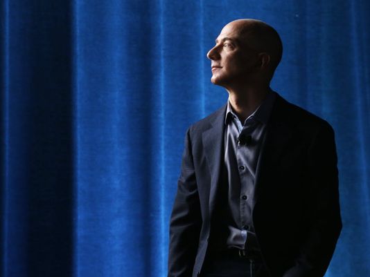 Amazon CEO Jeff Bezos in 2014. (AP Photo/Ted S. Warren)