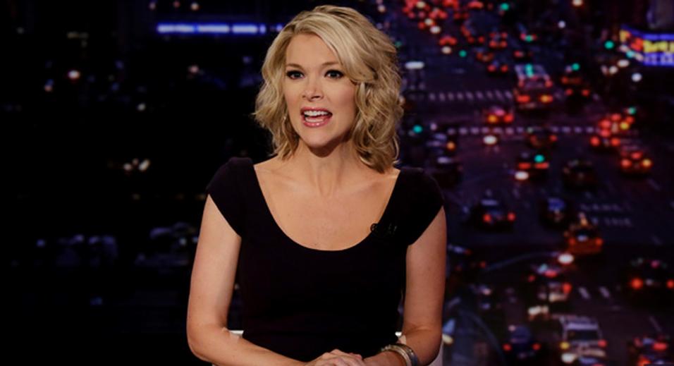 Megyn Kelly, host of Fox News Channel's "The Kelly Files,"  rehearses for the debut of her new show, in New York, Friday, Oct. 4, 2013. Her program is the linchpin to the first overhaul of Fox's prime-time lineup since 2002, or about a century in television time. (AP Photo/Richard Drew)