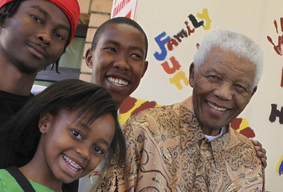 Mbuso Mandela (c.) is one of the late Nelson Mandela’s 17 grandchildren. (Debbie Yazbek/AP)