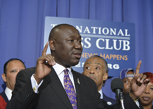 Benjamin Crump represented five of the 13 women involved in the Daniel Holtzclaw case. This photo was taken during a press conference about the shooting death of Michael Brown and police violence in the U.S. at the National Press Club in Washington, D.C. (Freddie Allen/AMG/NNPA)