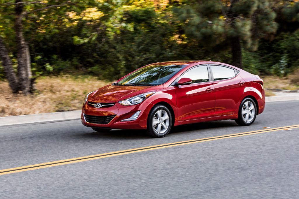 Frank Washington says that even though the engine was a little loud on the 2016 Hyundai Elantra, it is still a good, comfortable ride. (Hyundai)