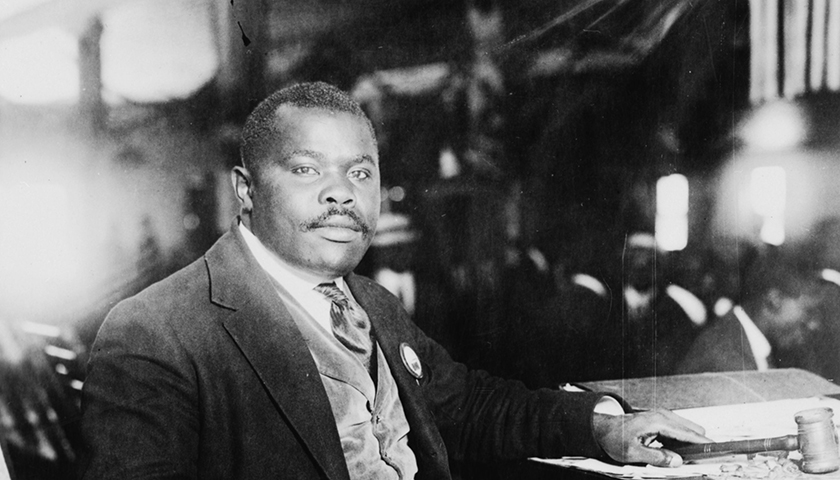 In a recent press statement, the Honorable Minister Louis Farrakhan called Marcus Garvey "the father of the largest movement thus far for the liberation of our people." (Library of Congress/Wikimedia Commons)