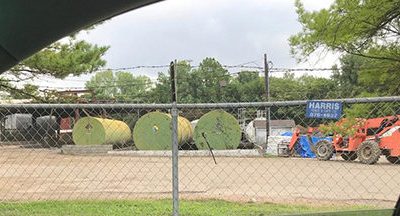 olding tanks are seen at Onsite Environmental on Baptist World Center Drive. Area residents want Onsite moved far away. Photo by Winnie Forrester