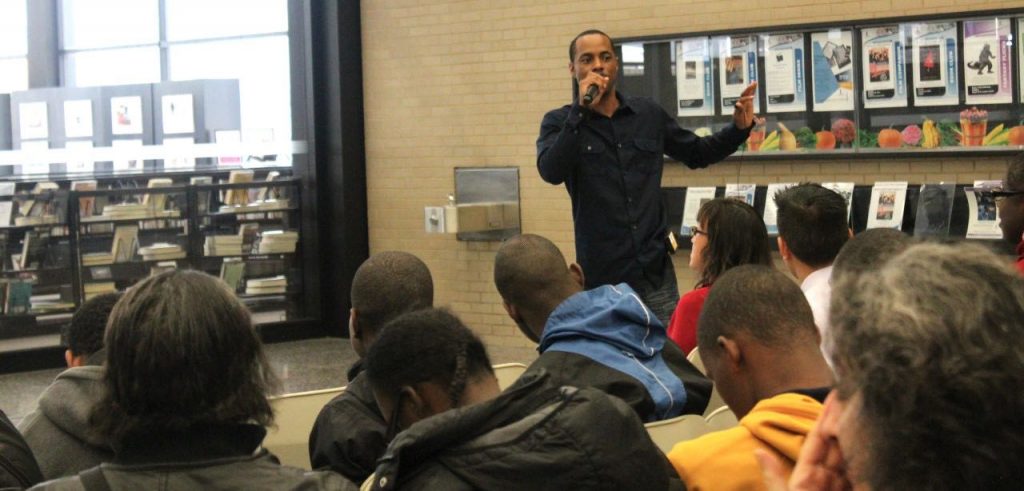 Lamont Cary turns his life around and gives back through literature and motivational speaking. Photo Credit: Courtesy of LaCarey Entereprises