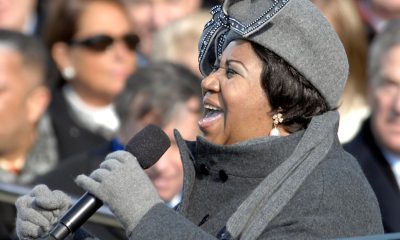 Legendary singer/songwriter Aretha Franklin is gravely will. In this photo, Franklin sings "My Country 'Tis Of Thee'" at the U.S. Capitol during President Barack Obama’s inauguration in Washington, D.C., Jan. 20, 2009. (Cecilio Ricardo/U.S. Air Force/Wikimedia Commons)
