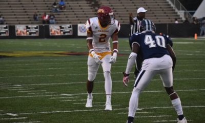 Tuskegee wide receiver Javarrius Cheatham had a big game last week with two touchdown passes and totaling 105 yards in a victory for the Golden Tigers won.