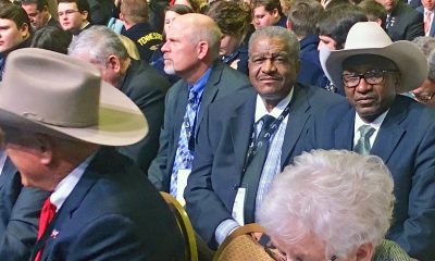 BFAA President Thomas Burrell and COGIC Bishop David A. Hall Sr. were on a mission at the American Farm Bureau Federation’s Convention in Nashville. (Photo: Patricia Rogers)