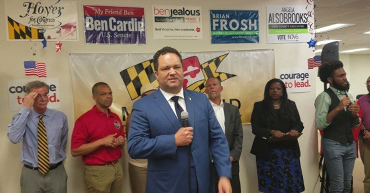 Maryland Democratic gubernatorial nominee Ben Jealous (William J. Ford/The Washington Informer