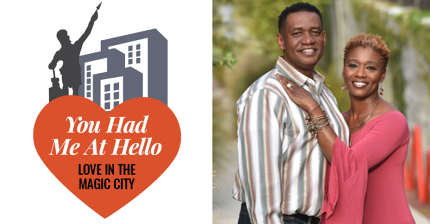 Alvin and Cynthia Frazier for You Had Me at Hello for The Birmingham Times. (Frank Couch for The Birmingham Times)