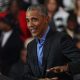 Former president Barack Obama spoke at Detroit Cass Tech High School urging Democrats to vote.