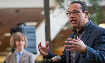 Representative Keith Ellison speaking in support of DACA at Hennepin County Government Center Minneapolis, MN (Photo: Lorie Shaull / Wikimedia Commons)