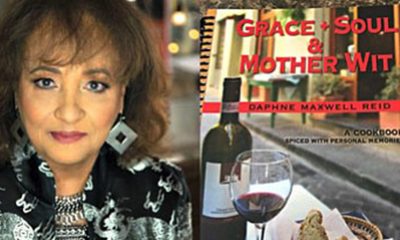 Daphne Maxwell-Reid’s latest is a cookbook titled, “Grace, Soul and Motherwit: A Cookbook Spiced with Personal Memories”
