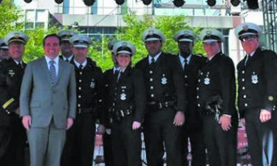 These officers were awarded Monday for their bravery and work on Sept. 6. Cincinnati Police Department Facebook Page