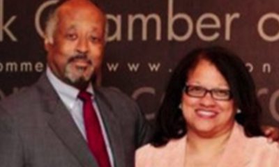 (l-r) Harry C. Alford and Kay DeBow (Photo by: National Black Chamber of Commerce)