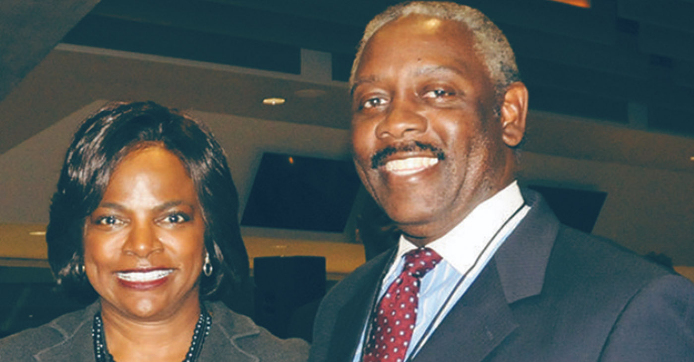 Congresswoman Val Demings and soon to also serve as Orlando Florida First Lady, and Sheriff Jerry L. Demings first African-American Sheriff of Orange County and first African-American Mayor of Orange County. (Photo by Frank M. Powell, III)