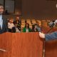 Dale V.C. Holness sworn in as Broward County mayor.