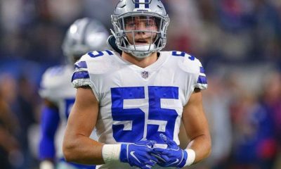 Linebacker Leighton Vander Esch who stole the speaker’s podium with an interception, eight tackles and multiple passes defensed. It was a sorely needed performance from a roster with an ominously long list of starters on injured reserve