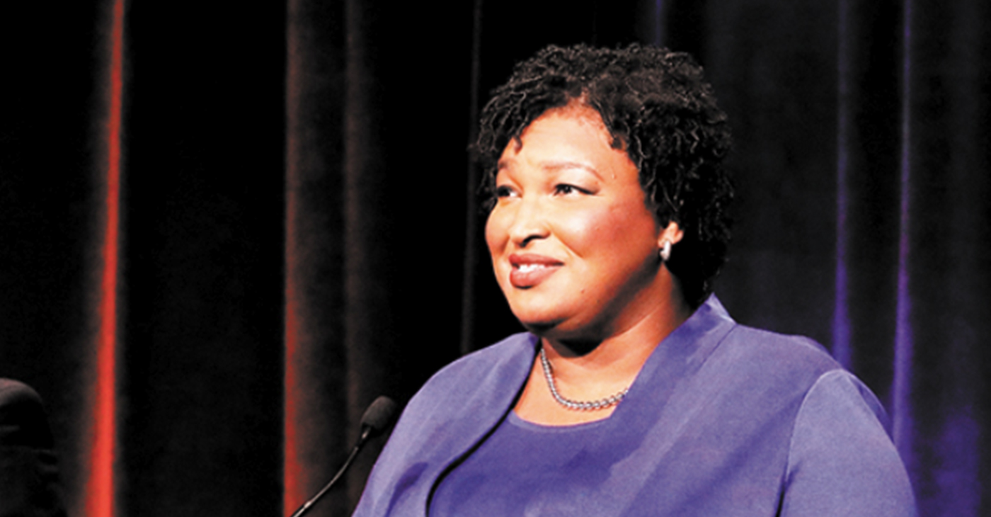 Georgia Democratic gubernatorial candidate Stacey Abrams
