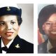 l-r; Mrs. Rosetta Miller Perry, Navy and Ms. June, Air Force