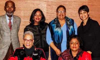 NCNW Chair Dr. Johnnetta B. Cole, NCNW Executive Director Janice Mathis and members of the press, hold an intimate meeting. (Photo Credit: Flo McAfee)