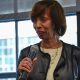 Mayor Catherine Pugh talks about the impact of technology and investments in Baltimore during a “design jam” hosted by Facebook in Baltimore, Md. In 2018. Facebook has partnered with community activists and civic leaders to develop and implement strategies designed to reduce violence in the city. (Freddie Allen/AMG)