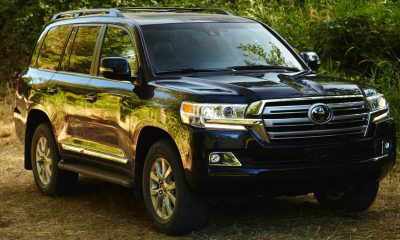 The Toyota Land Cruiser is one of the few truck-based three-rowed vehicles that can carry eight people — and everybody has a seat, no sharing.