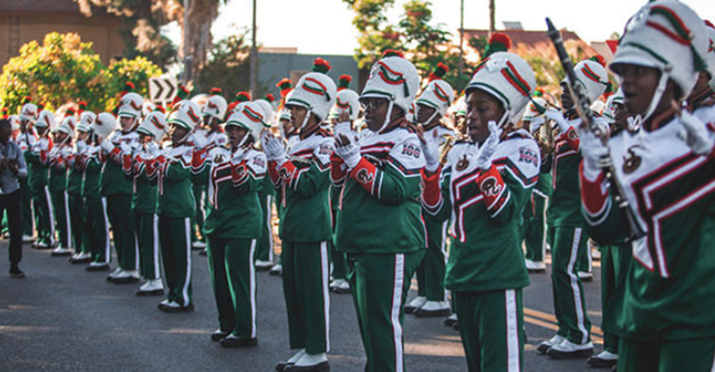 FAMU's Marching "100". Photo by The Florida Star